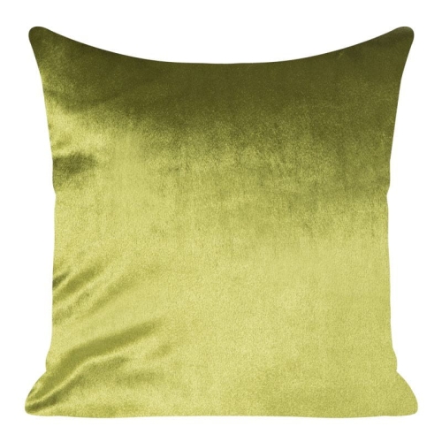 Poszewka dekoracyjna velvet  45x45 oliwkowa + wypełnienie