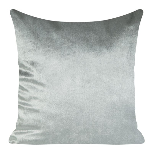 Poszewka dekoracyjna velvet  45x45 srebrna + wypełnienie