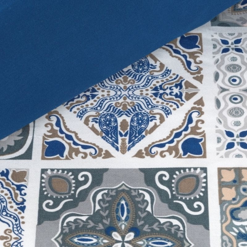 Komplet pościeli z bawełny satynowej 200x220 Azul