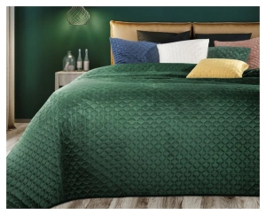 Narzuta 170x210 ciemno zielona Dimon