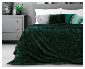 Narzuta Oriana 170x210 w kolorze ciemno zielonym 