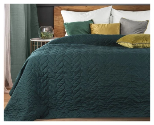 Narzuta 220x240 ciemno zielona Stella