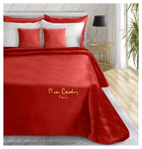 Koc 220x240 czerwony Pierre Cardin