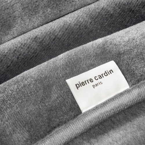 Koc 160x240 srebrny Pierre Cardin