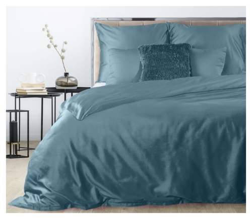 Ekskluzywna pościel 160x200 w kolorze petrol