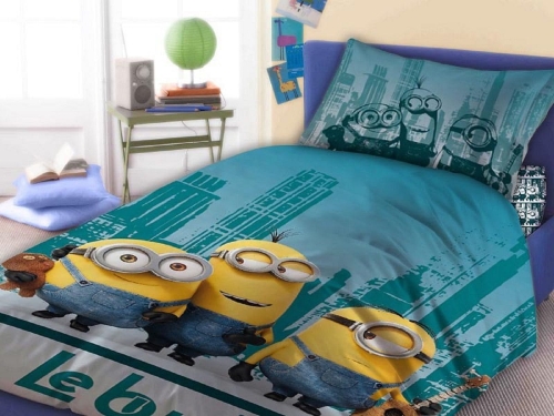 Pościel bawełniana Minionki 160x200 w mieście